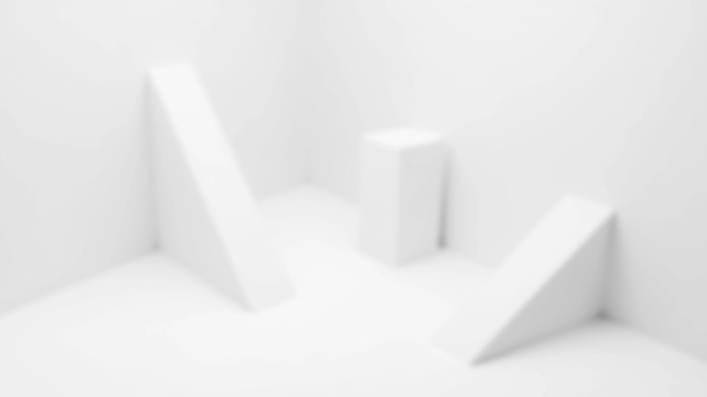Unreal Engine viewport showing simple grey geometric blocks representing scene layout and spatial composition without detailed assets